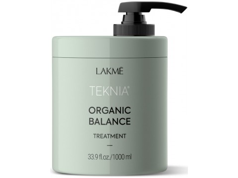 Lakme drėkinamoji kaukė plaukams Teknia Organic Balance Treatment 1000ml Lakme drėkinamoji kaukė plaukams Teknia Organic Balance Treatment 1000ml